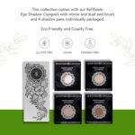 Honeybee Gardens Skinny Dip Eye Shadow Palette, Clear and Daring, 4 Excessive... - Image 6