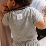 Burt's Bees Child Unisex Brief Sleeve Natural Cotton Bodysuits, 3-Pack - Image 5