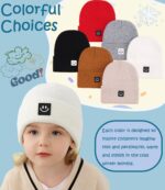 Toddler Child Beanie Hat 6 Packs, Double Layer Knit Toddler Winter Hat W... - Image 4