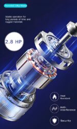 M-405565 Treadmill DC Drive Motor with Flywheel, 2.80 HP 130V DC 1939W... - Image 3