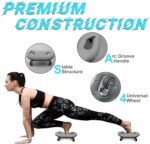 Ab Curler Wheel for Core Exercise, Ab Wheel Train Gear for House... - Image 4