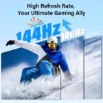 InnoView 23.8" Giant Moveable Monitor, FHD 144HZ 100% SRGB IPS USB-C H... - Image 4