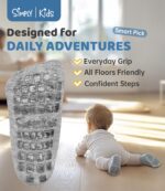 Merely Youngsters Child Non-Slip Ankle Socks (9 Pairs) – Superior Grip, Comfortable ... - Image 4