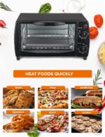 Business Chef 10 Liter 4 Slice Mechanical Toaster Oven - Image 3