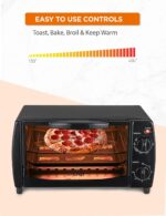 Business Chef 10 Liter 4 Slice Mechanical Toaster Oven - Image 4