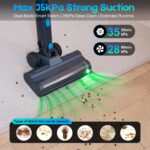 8-in-1 Cordless Vacuum Cleaner - 35kPa 60Mins Highly effective Stick Vacuum Cl... - Image 3