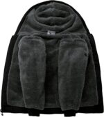 ZITY Boys Zip Up Hoodie Fleece Jacket Children Sherpa Lined Sweatshirts Ou... - Image 3