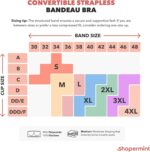 SHAPERMINT Strapless Bra - Bandeau high, Strapless Bras for Ladies, Plus... - Image 3