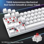 DIERYA 60% Mechanical Keyboard, DK61se Wired Gaming Keyboard with Purple ... - Image 4