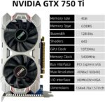 QTHREE GeForce GTX 750 Ti 4GB Graphics Card,GDDR5,128bit,HDMI,DVI,VGA,... - Image 3