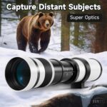 JINTU Telephoto Lens 420-1600mm F/8.3 for Canon EF Handbook Zoom Lens 40... - Image 4