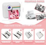 Youngsters Digicam Immediate Print with Shade Printing Paper and Protecting Cas... - Image 4