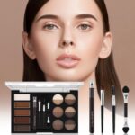 Eyebrow Powder Palette Set - 12 Colours, 5 Mascaras, 4 Stencils, Brush ... - Image 6