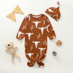 CIYCUIT Knotted Child Robes New child Coming Dwelling from Hospital Outfit - Image 7