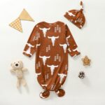 CIYCUIT Knotted Child Robes New child Coming Dwelling from Hospital Outfit - Image 8