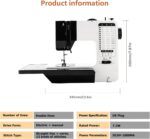 Stitching and Quilting Machine In-built Sewinglight, 38 Sew Patterns S... - Image 5