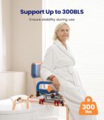 Sliding Bathe Chair with Swivel Seat, Swivel Tub Switch Bench, Present... - Image 6