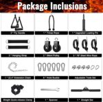 ASIEIT Weight Cable Pulley System for House Gymnasium, Sturdy Cable Pulley A... - Image 5