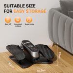 Below Desk Elliptical, Machine Electrical Seated Pedal Exerciser, Quiet ... - Image 3