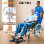 Below Desk Elliptical, Machine Electrical Seated Pedal Exerciser, Quiet ... - Image 8