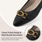 Ballet Flats Footwear for Ladies: Comfy Work Gown Flats - Girls We... - Image 3