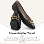 Ballet Flats Footwear for Ladies: Comfy Work Gown Flats - Girls We... - Image 5
