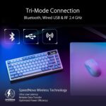 ASUS ROG Azoth Wi-fi Mechanical Gaming Keyboard – 75% TKL, Tri-Mode... - Image 4