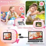 Children Digital camera Immediate Print 12MP Immediate Digital camera for Children Ink Free Printi... - Image 5