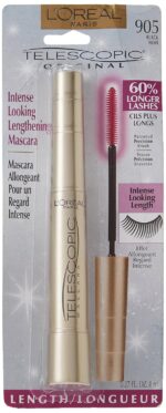 L'Oreal Paris Telescopic Mascara, Black [905] 0.27 oz (Pack of two) - Image 3
