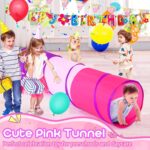Children Play Tunnel Tent for Toddler, 6-ft Pop Up Crawl Tunnel Toy for Ba... - Image 3