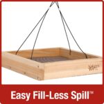 Nature's Means Chook Merchandise CWF3 Cedar Platform Tray Chook Feeder 12" x ... - Image 4