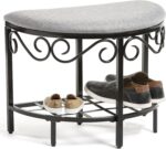 Mango Steam Half Moon Shoe Bench - Vainness Seat/Dressing Stool/Make-up C... - Image 6