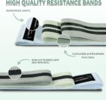 9 PCS Material Resistance Bands Set for Working Out, Non-Slip Train B... - Image 4