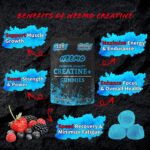 NEEMO Micronized Creatine Monohydrate Gummies for Males & Ladies, Creatin... - Image 3