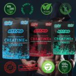 NEEMO Micronized Creatine Monohydrate Gummies for Males & Ladies, Creatin... - Image 9