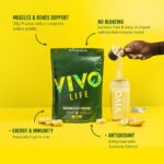 Vivo life Carry out Plant Protein Powder - Pea & Hemp Protein Mix with... - Image 3