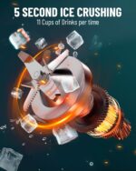 WantJoin Business Skilled Blender With Protect Quiet Sound Enclo... - Image 3