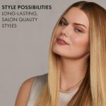 HOT TOOLS Professional Artist Black Gold Ionic 1 Inch Flat Iron - Use as Straig... - Image 3