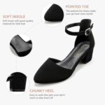 Flower Woman Footwear Closed Toe Heels for Ladies Gown Footwear Ankle Strap H... - Image 6