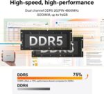 GEEKOM A6 Mini PC with AMD Ryzen 7 6800H, 16GB DDR5 RAM 512GB M.2 NVMe... - Image 4