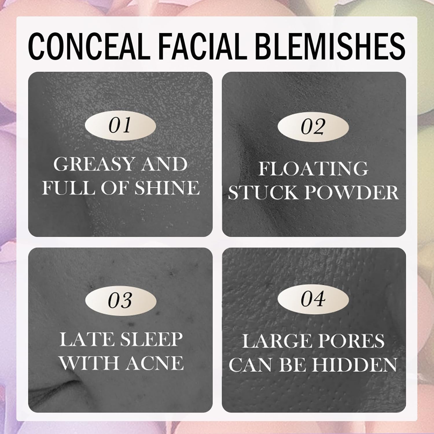 Primer for Face Earlier than Make-up,One Step Coloration Corector Primer,SPF 50 PA... - Image 5