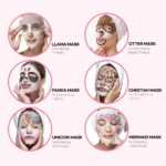 Epielle Animal Character Sheet Masks 6 Pack, Moisturizing & Hydrating ... - Image 3