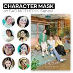 Epielle Animal Character Sheet Masks 6 Pack, Moisturizing & Hydrating ... - Image 4