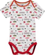 Gerber NFL Unisex Child Nfl Group 3 Pack Quick Sleeve Onesie Bodysuit - Image 5