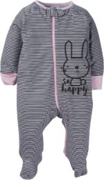 Gerber Child Ladies 4 Pack Sleep 'N Play Footie - Image 4