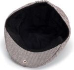 INOGIH Boys Tweed-Newsboy Cap Toddler Cotton Beret Hat 6M to 2 Years - Image 5