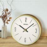 Seiko Remy Desk/Desk Clock, Brown, 6 Inches - Image 4