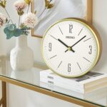 Seiko Remy Desk/Desk Clock, Brown, 6 Inches - Image 5