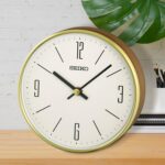 Seiko Remy Desk/Desk Clock, Brown, 6 Inches - Image 6