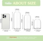 Etolies Glass Bud Vases in Bulk Set of 12, Clear Small Vases for Flowe... - Image 3